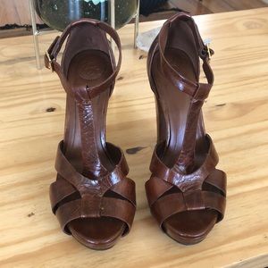 BCBG 70’s inspired heels